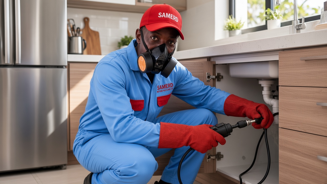 SAMERD team in branded uniforms